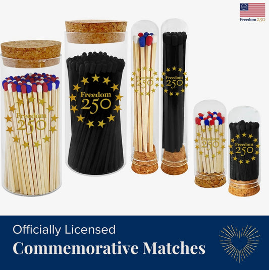 Freedom 250™️ Matches in a Jar